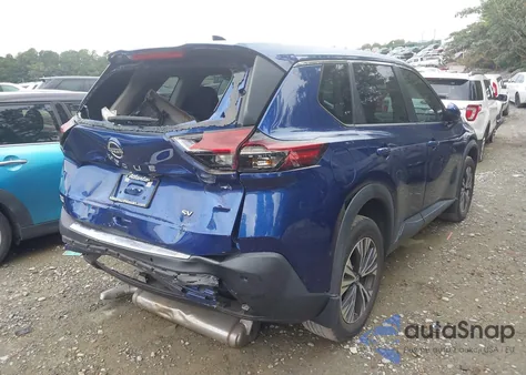 2022 Nissan Rogue Sv Fwd z USA, uszkodzony, nr VIN 5N1BT3BA0NC697291